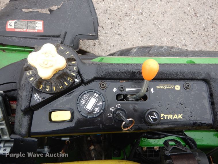 image for item GC9387 2016 John Deere Z930R ZTR lawn mower