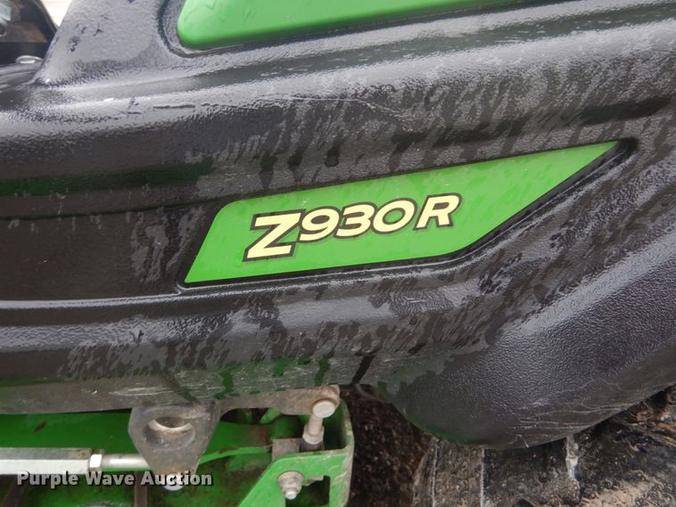 image for item GC9387 2016 John Deere Z930R ZTR lawn mower