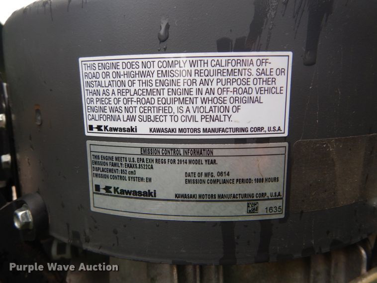 image for item GC9388 2015 John Deere Z950M ZTR lawn mower