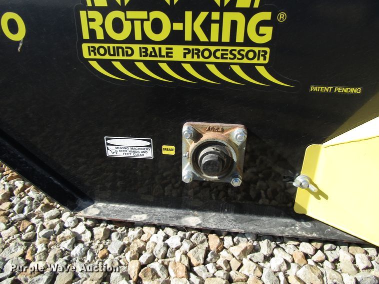 image for item GH9259 2017 MDS Roto-King RK750 round bale processor