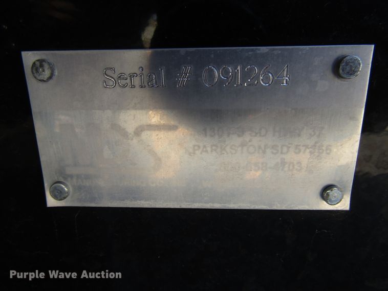 image for item GH9259 2017 MDS Roto-King RK750 round bale processor