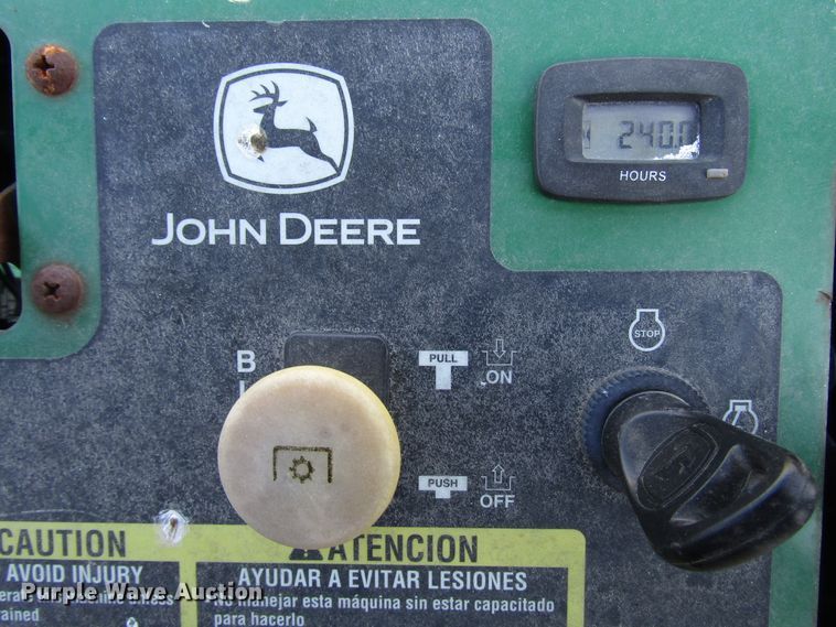 image for item GH9263 2013 John Deere QuikTrak 652B ZTR lawn mower