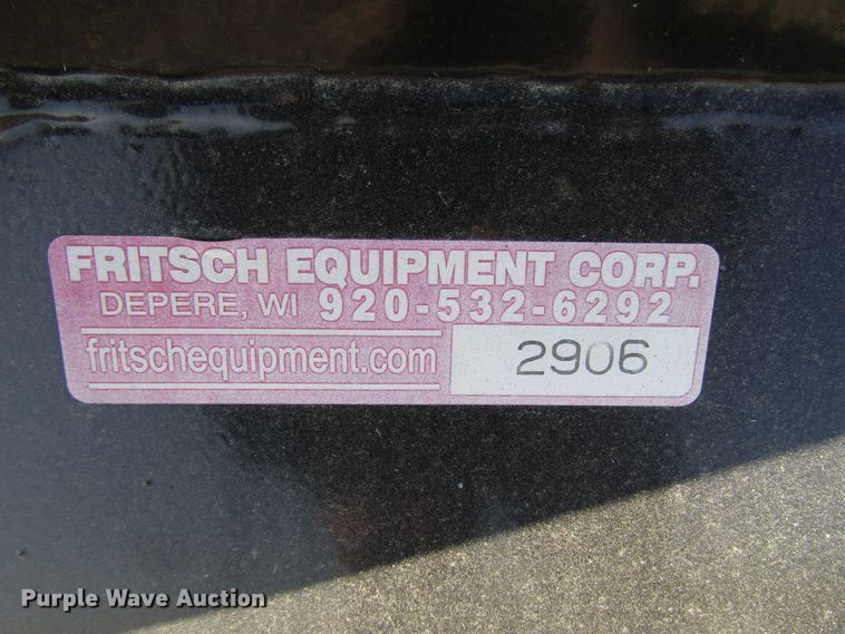 image for item GH9267 2015 Fritsch 84"W high dump bucket