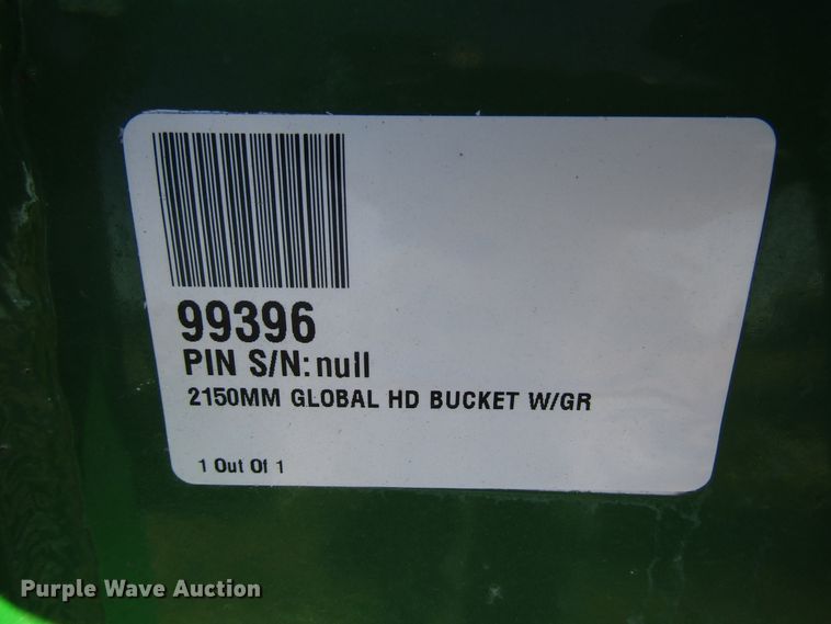 image for item GH9270 John Deere 2150MM 86"W bucket