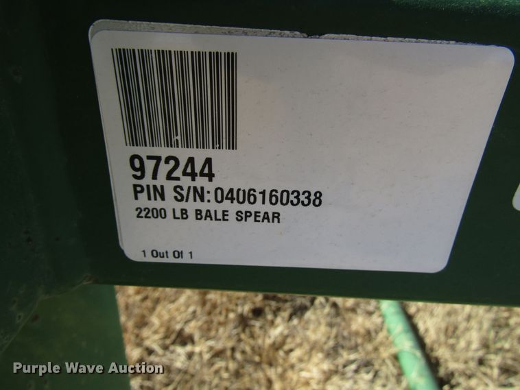 image for item GH9275 2016 Tri-L bale spear