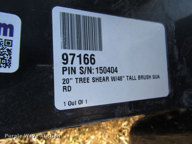 image for item GH9279 2016 Mighty Axe skid steer tree shear