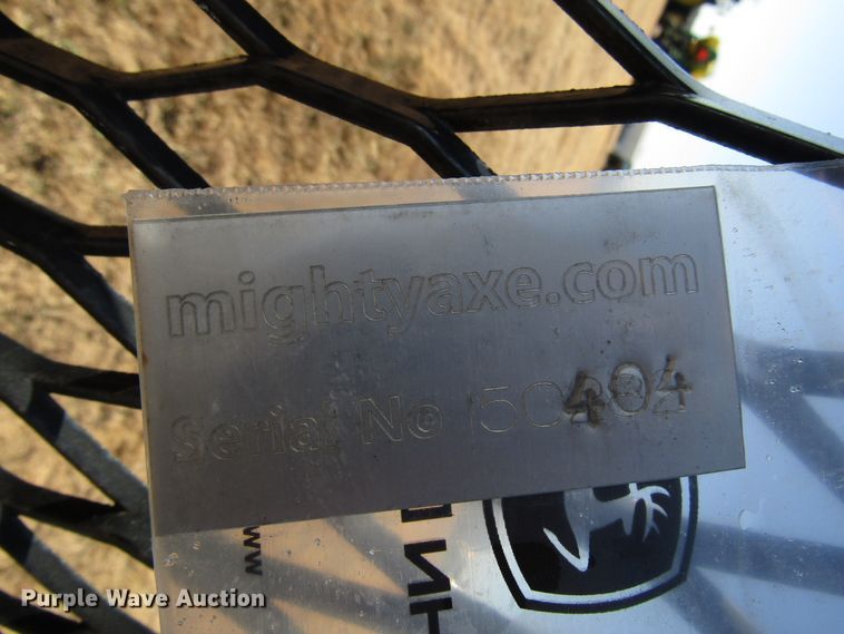 image for item GH9279 2016 Mighty Axe skid steer tree shear