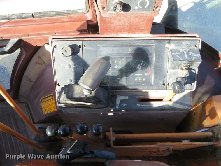 image for item H1183 1991 Case 580 Super K landscape tractor