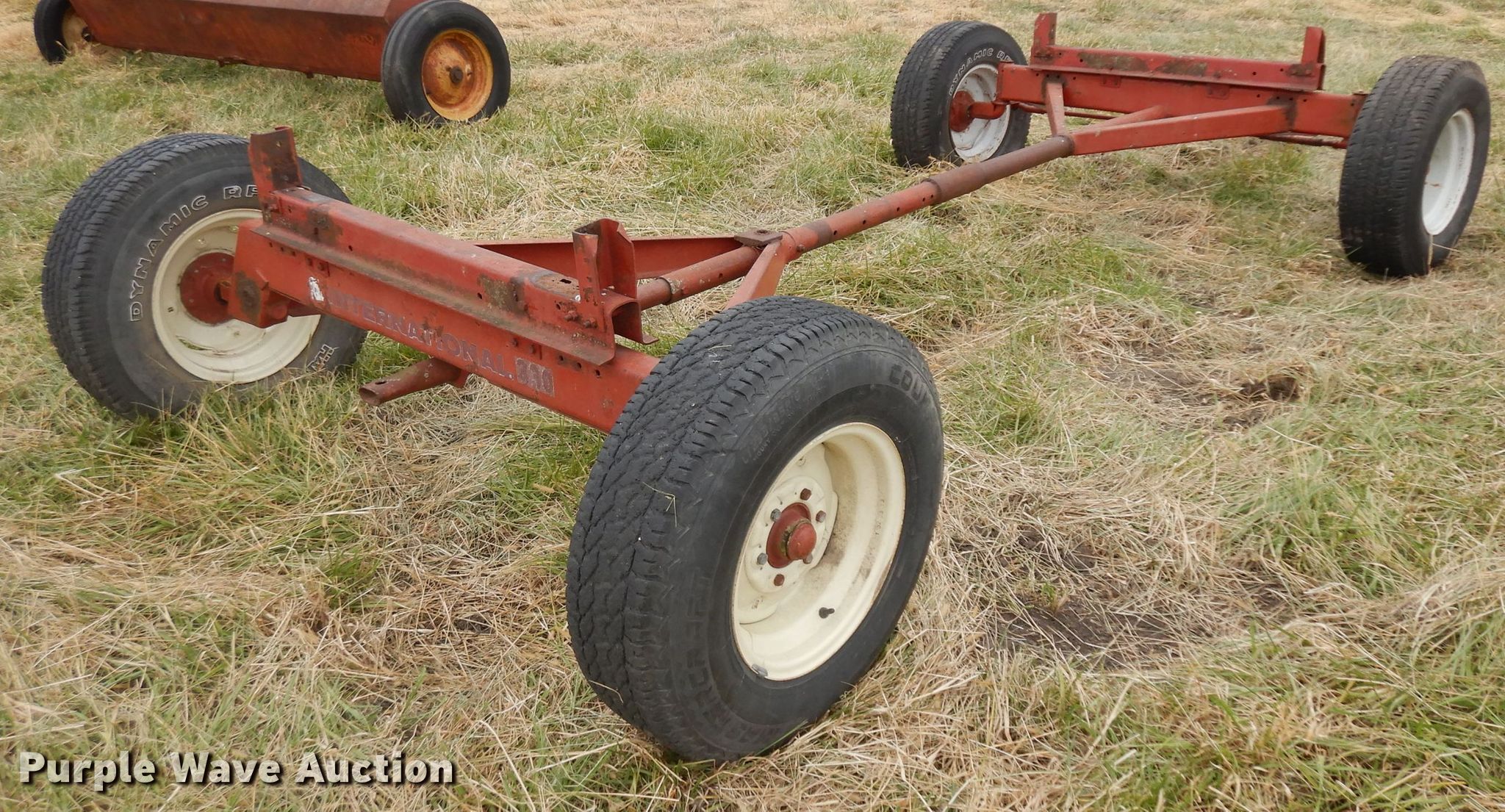 International 330 hay wagon frame in Alma, KS Item GJ9005 sold