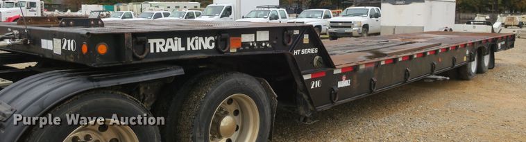 image for item DB10131 1989 Trail King HT Series 20 drop deck equipment trailer