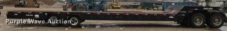 image for item DB10131 1989 Trail King HT Series 20 drop deck equipment trailer