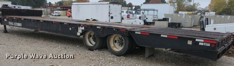 image for item DB10133 1999 Trail-Eze 190 drop deck equipment trailer