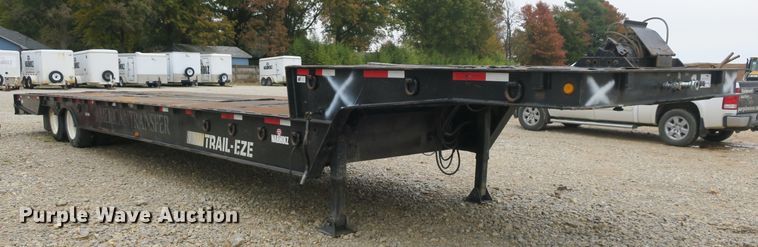 image for item DB10133 1999 Trail-Eze 190 drop deck equipment trailer