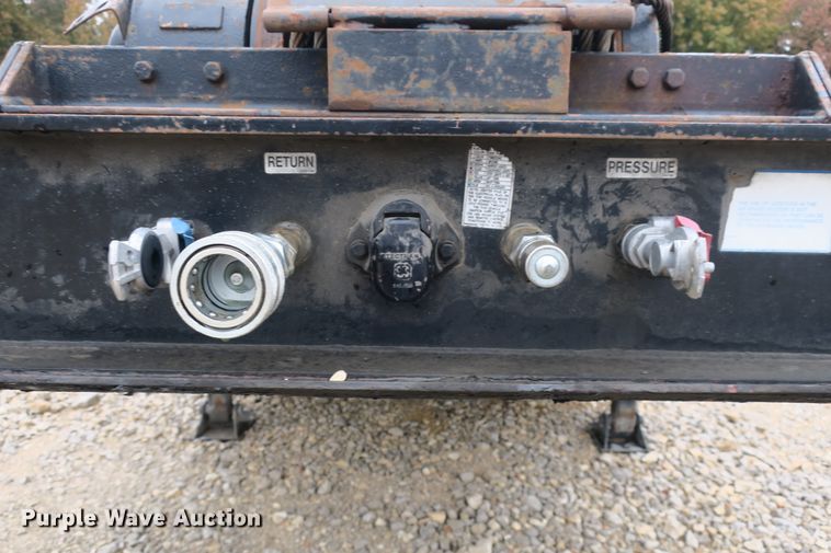 image for item DB10133 1999 Trail-Eze 190 drop deck equipment trailer