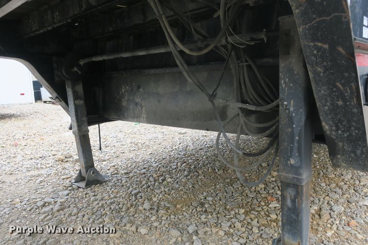 image for item DB10133 1999 Trail-Eze 190 drop deck equipment trailer