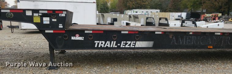image for item DB10133 1999 Trail-Eze 190 drop deck equipment trailer