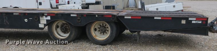 image for item DB10133 1999 Trail-Eze 190 drop deck equipment trailer