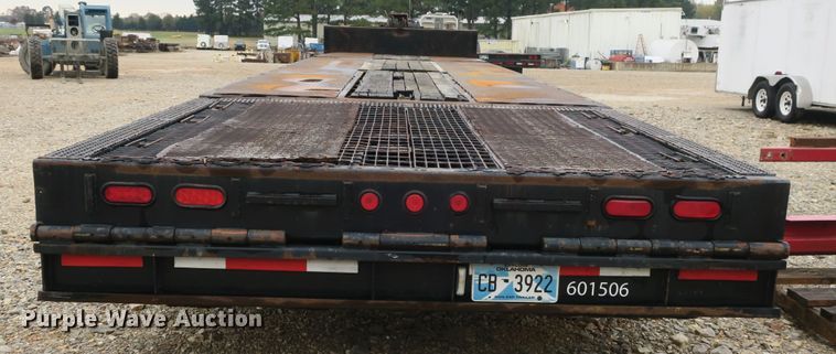 image for item DB10133 1999 Trail-Eze 190 drop deck equipment trailer