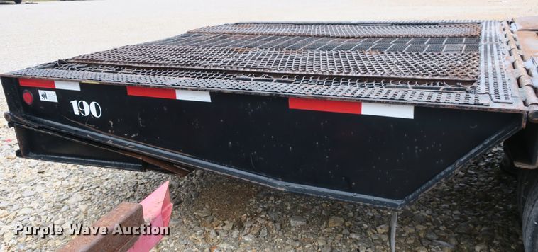 image for item DB10133 1999 Trail-Eze 190 drop deck equipment trailer