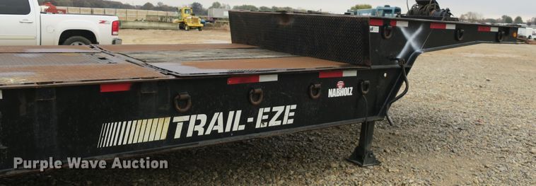 image for item DB10133 1999 Trail-Eze 190 drop deck equipment trailer