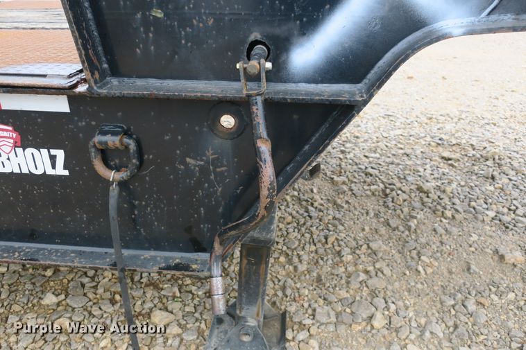 image for item DB10133 1999 Trail-Eze 190 drop deck equipment trailer