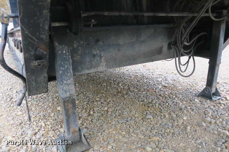 image for item DB10133 1999 Trail-Eze 190 drop deck equipment trailer