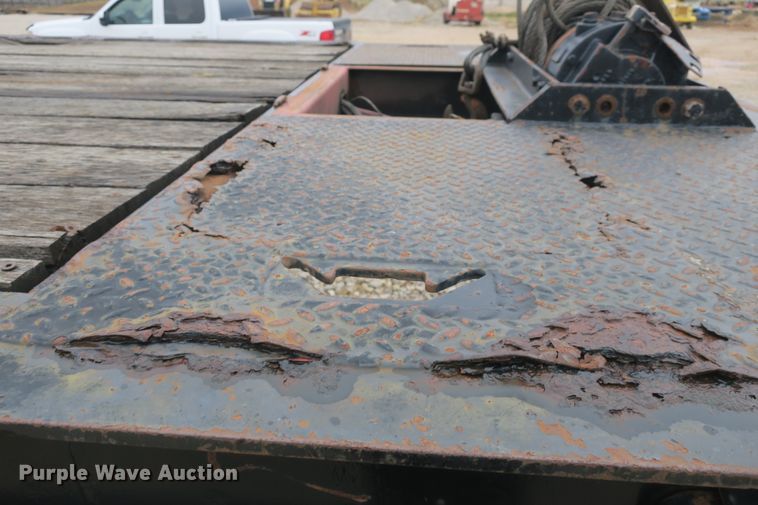 image for item DB10133 1999 Trail-Eze 190 drop deck equipment trailer