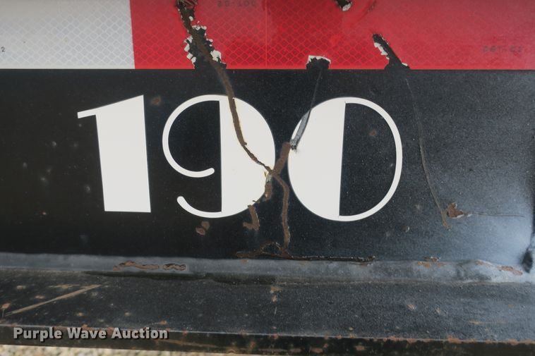image for item DB10133 1999 Trail-Eze 190 drop deck equipment trailer