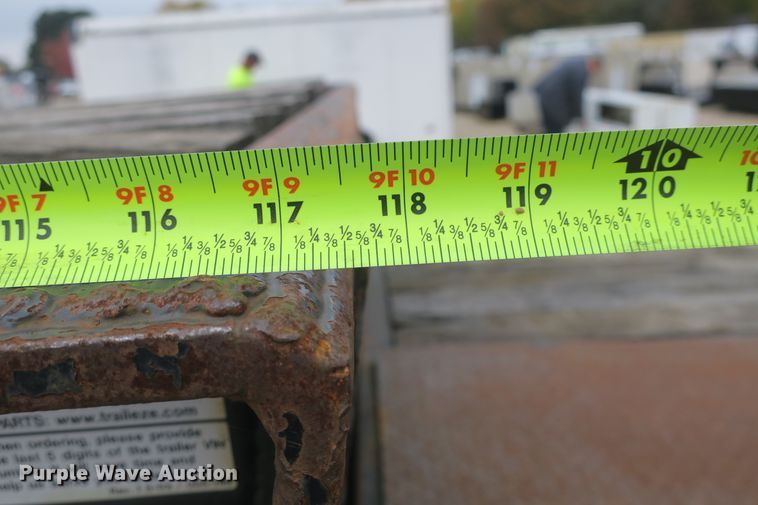 image for item DB10133 1999 Trail-Eze 190 drop deck equipment trailer