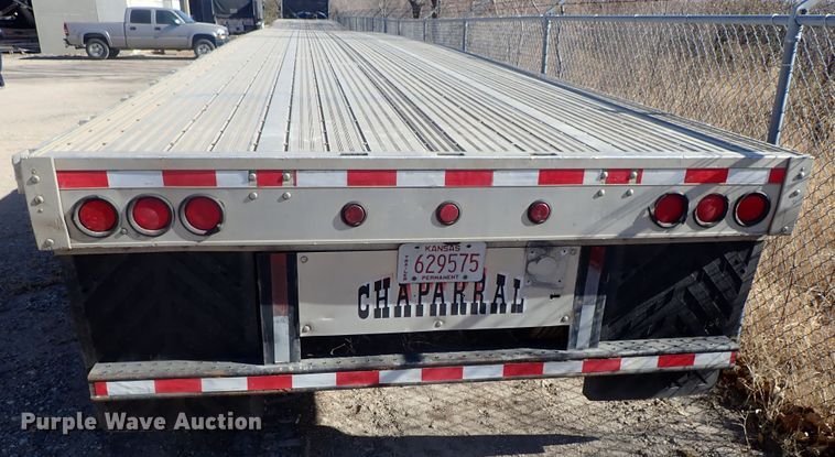 image for item DB7540 1999 Chaparral flatbed trailer