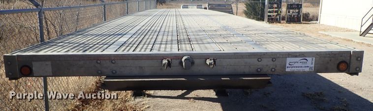 image for item DB7540 1999 Chaparral flatbed trailer