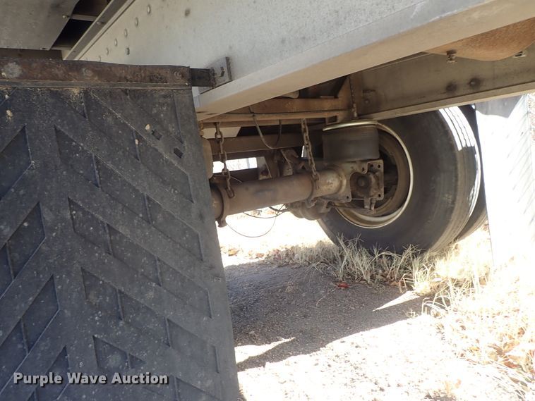 image for item DB7540 1999 Chaparral flatbed trailer