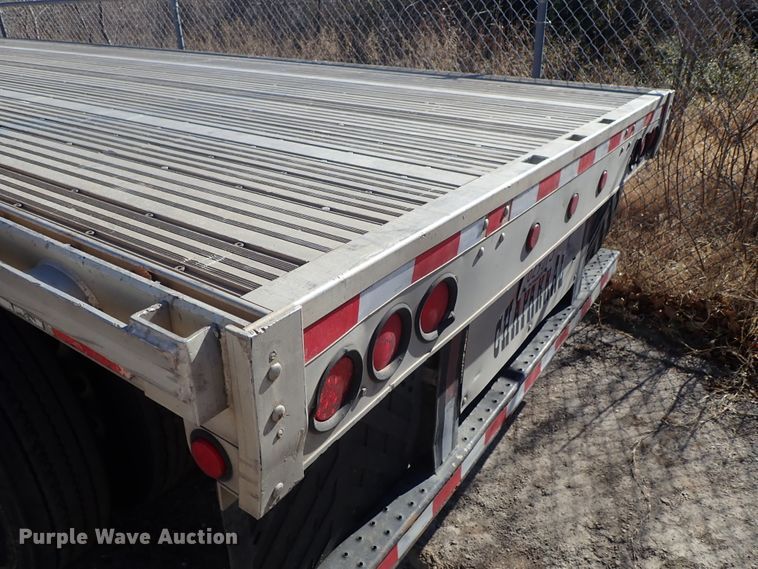 image for item DB7540 1999 Chaparral flatbed trailer
