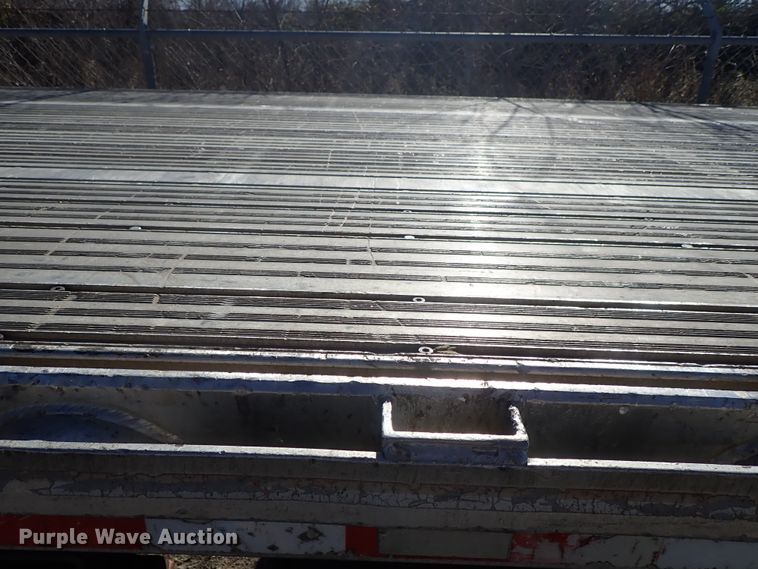 image for item DB7540 1999 Chaparral flatbed trailer