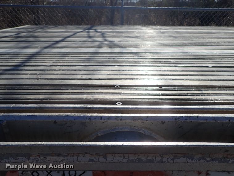 image for item DB7540 1999 Chaparral flatbed trailer