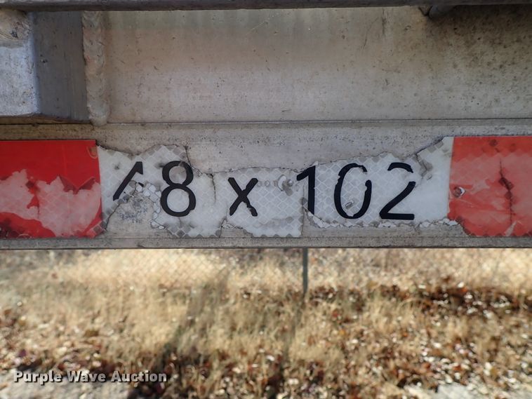 image for item DB7540 1999 Chaparral flatbed trailer