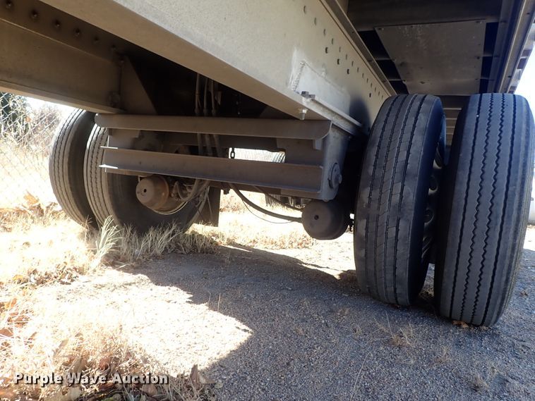 image for item DB7540 1999 Chaparral flatbed trailer