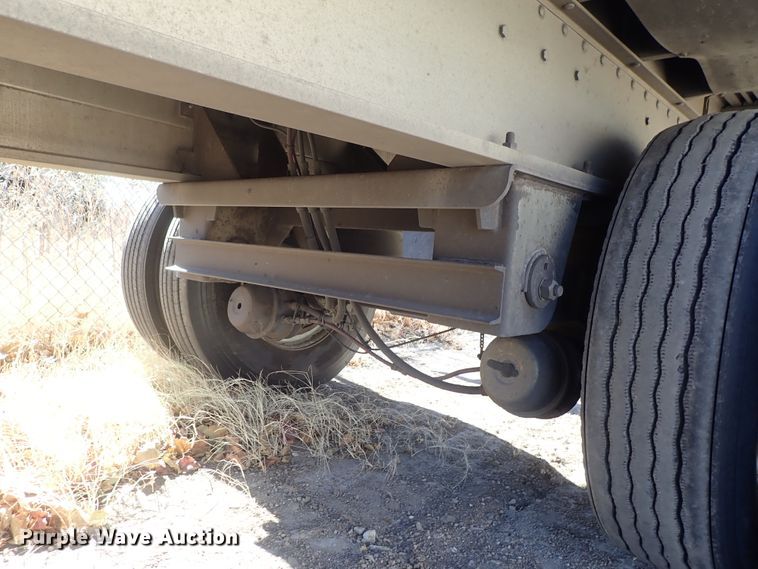 image for item DB7540 1999 Chaparral flatbed trailer