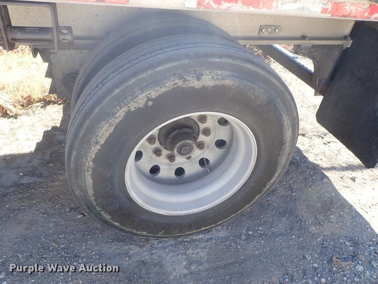 image for item DB7540 1999 Chaparral flatbed trailer