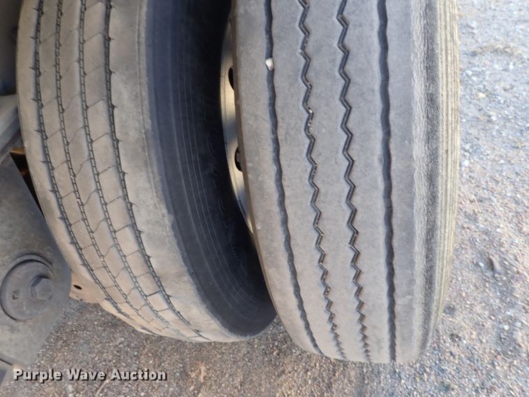 image for item DB7540 1999 Chaparral flatbed trailer