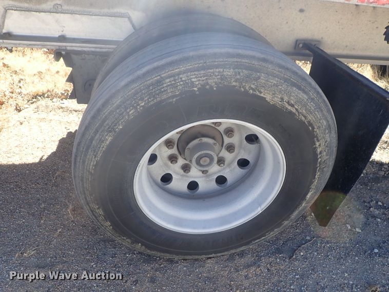 image for item DB7540 1999 Chaparral flatbed trailer