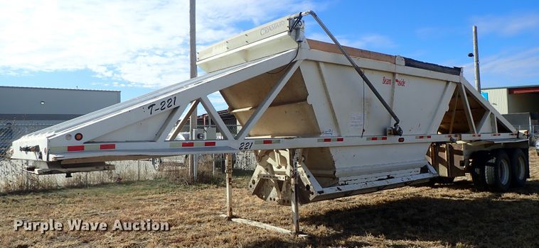 image for item DB7543 2007 Dragon 40 Super Dump bottom dump trailer