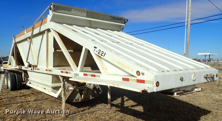 image for item DB7543 2007 Dragon 40 Super Dump bottom dump trailer