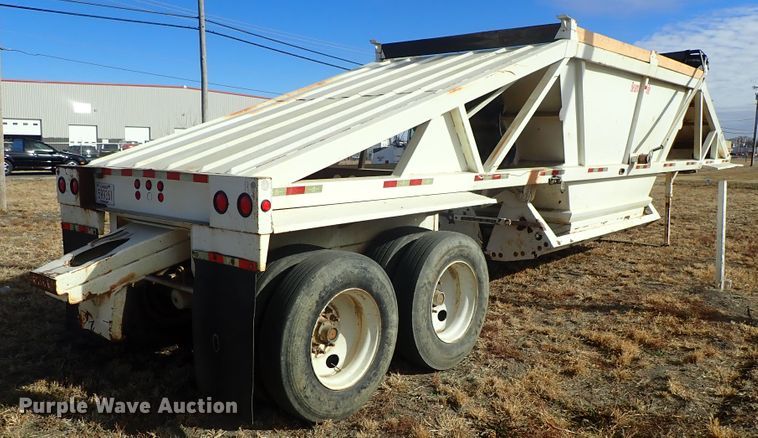 image for item DB7543 2007 Dragon 40 Super Dump bottom dump trailer