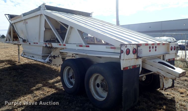 image for item DB7543 2007 Dragon 40 Super Dump bottom dump trailer