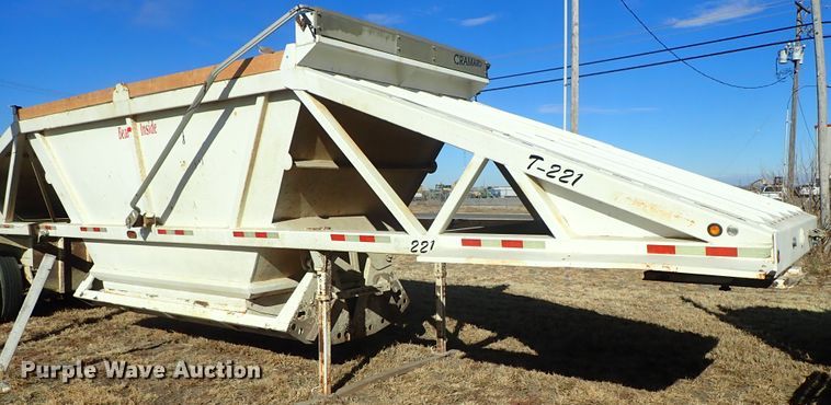 image for item DB7543 2007 Dragon 40 Super Dump bottom dump trailer