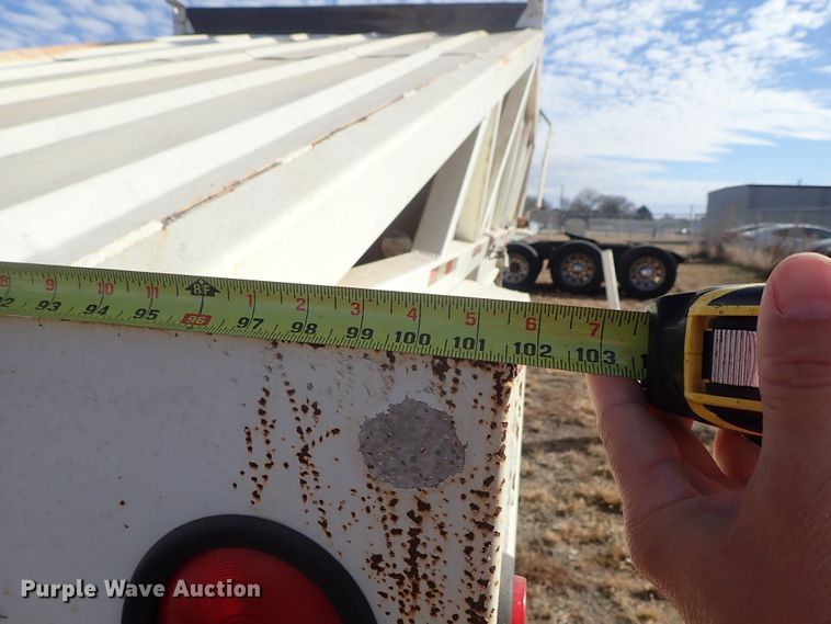 image for item DB7543 2007 Dragon 40 Super Dump bottom dump trailer