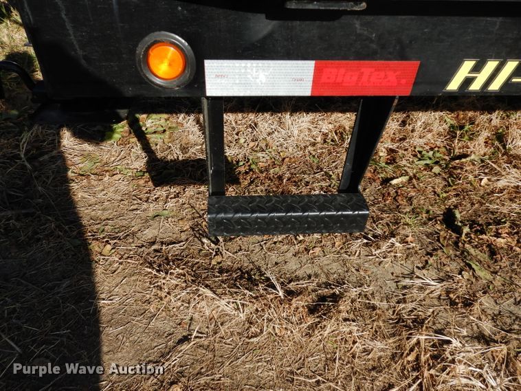 image for item DE4112 2019 Big Tex 25GNHD equipment trailer