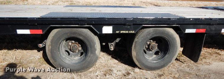 image for item DE4112 2019 Big Tex 25GNHD equipment trailer