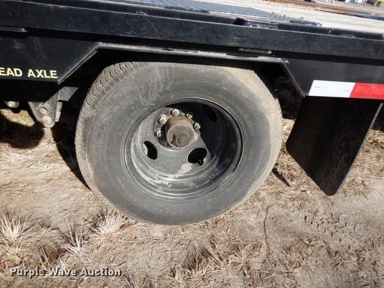 image for item DE4112 2019 Big Tex 25GNHD equipment trailer